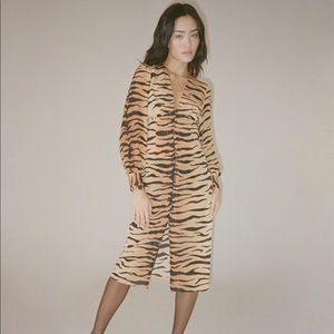NWT NEVER WORN Realisation Par Vivienne Tiger print dress